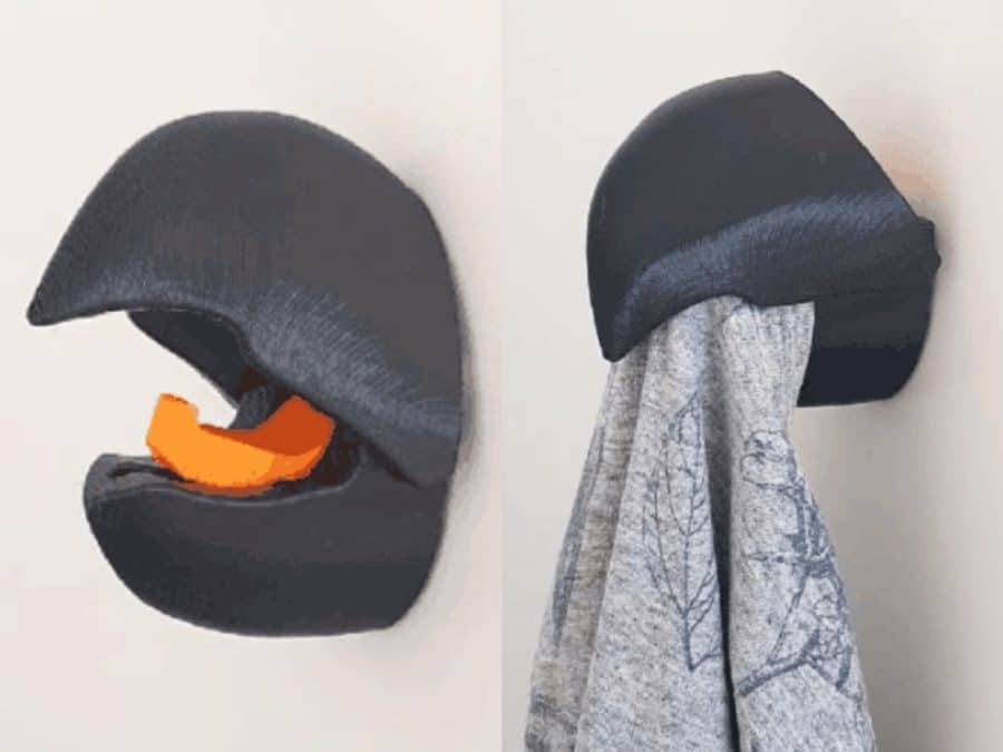 Parrot's Beak Coat Rack 3d print